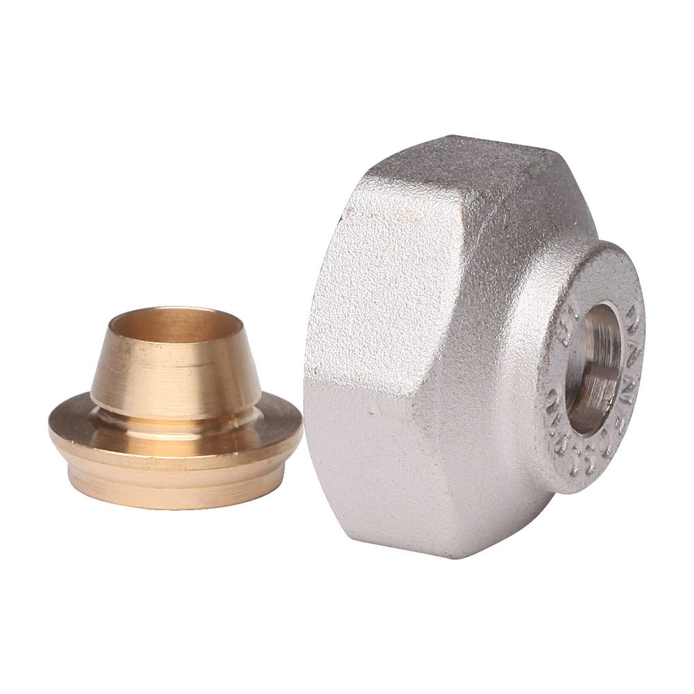 Danfoss Klemmverbinder, G 3/4" Innengewinde auf 10mm, für Stahl- und Kupferrohre... DANFOSS-013G4120 5702420033334 (Abb. 6)