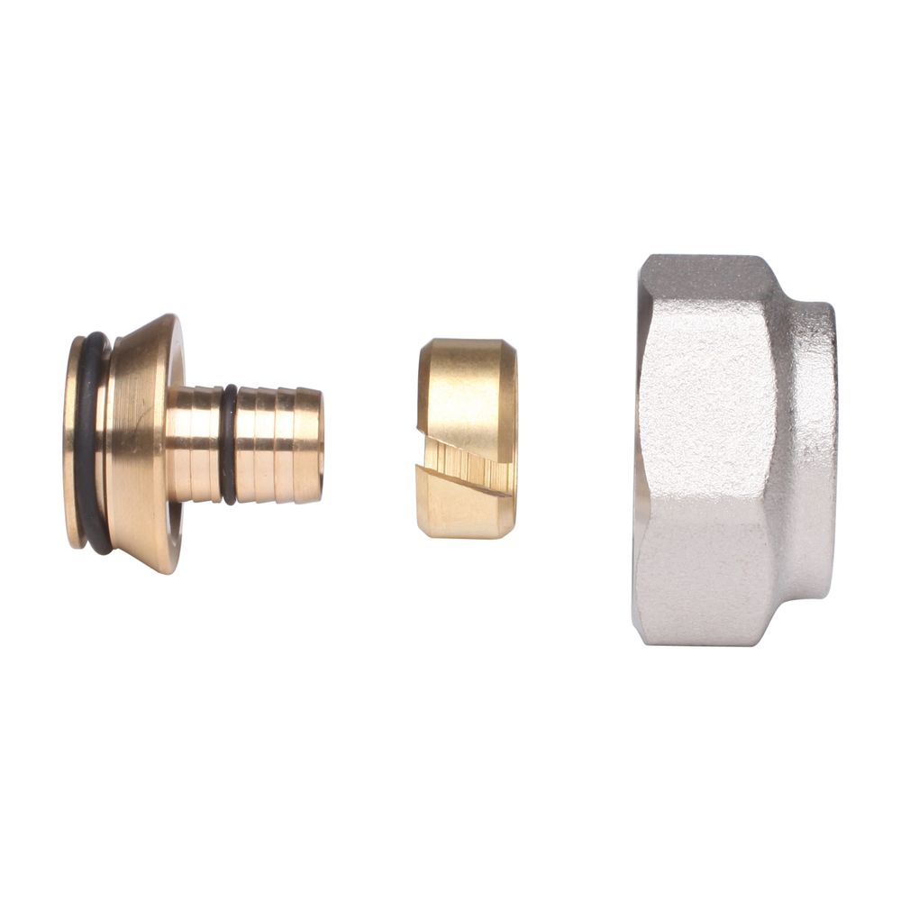 Danfoss Klemmverbinder, G 3/4" Innengewinde auf 14x2mm, für VPE-Kunststoffrohre PEX... DANFOSS-013G4154 5702420032887 (Abb. 2)