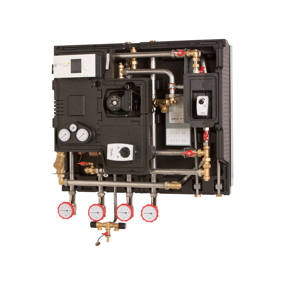 Danfoss Hausstation Termix Compact 28 VX-FI Typ 3, Heizleistung 65kW, mit ECL310/A237... DANFOSS-144H2014 5706561210609 (Abb. 3)