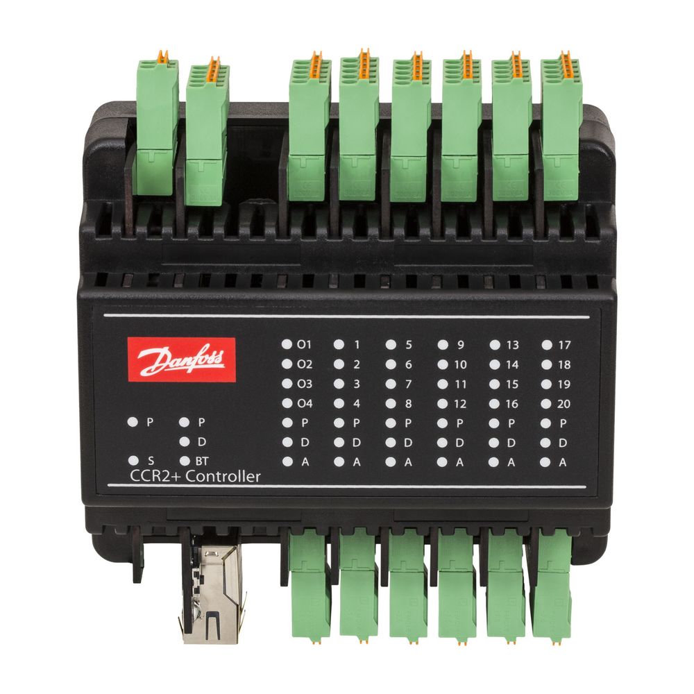 Danfoss elektrischer Zirkulationsregler Typ CCR2+, maximal,20 Stellantriebe, 24Vdc... DANFOSS-003Z3851 5702428512718 (Abb. 3)