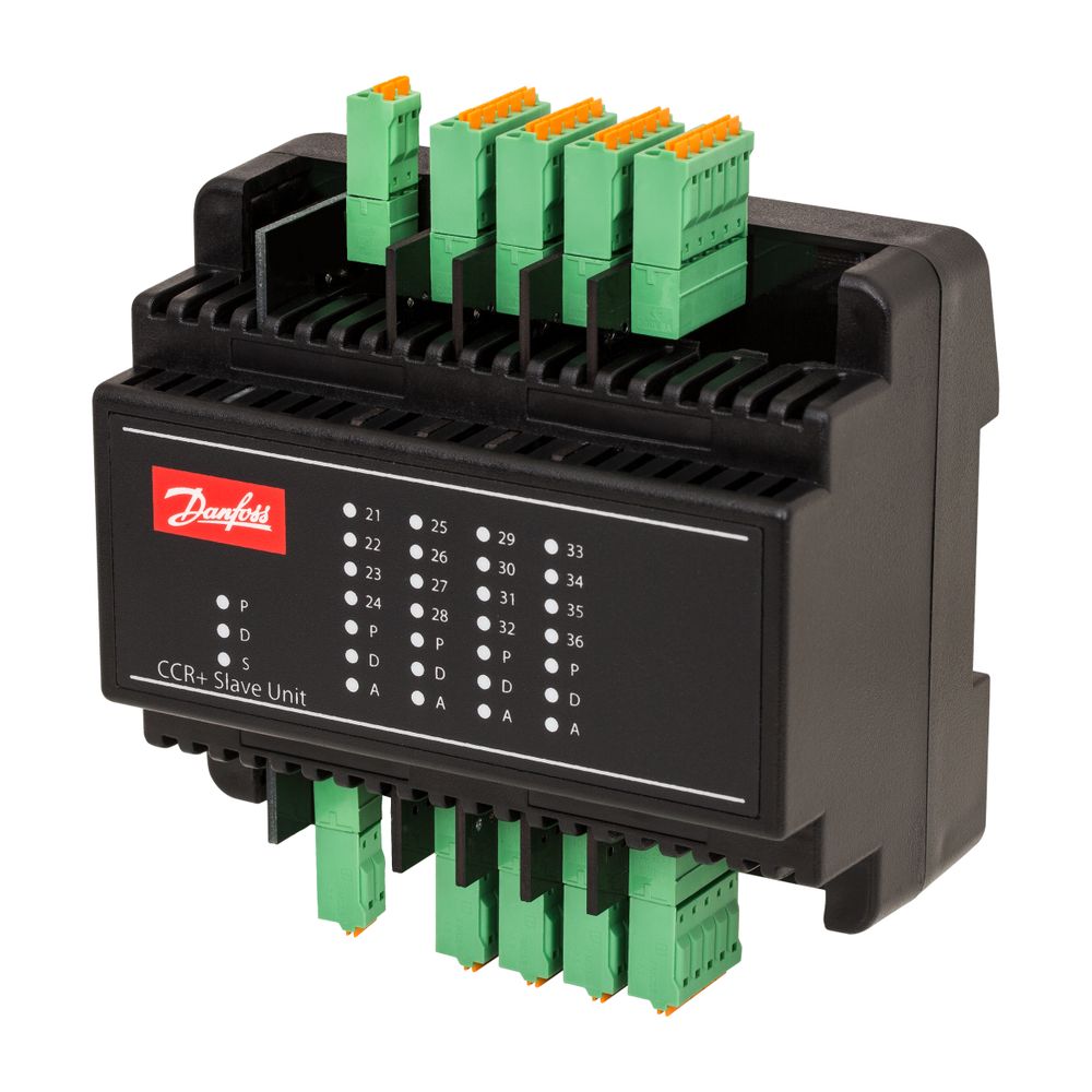 Danfoss elektrischer Nebenregler Typ CCR+, maximal 16 Stellantriebe, 24Vdc... DANFOSS-003Z3852 5702428512985 (Abb. 2)