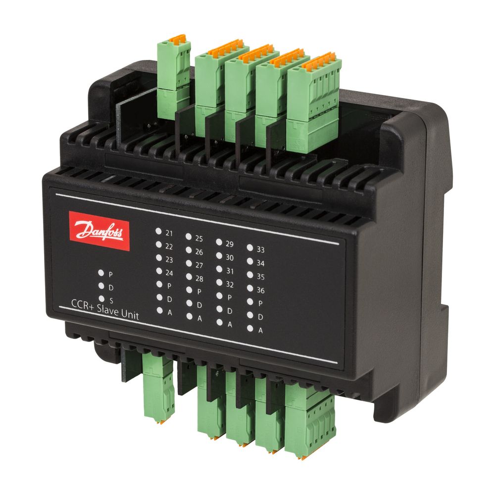 Danfoss elektrischer Nebenregler Typ CCR+, maximal 16 Stellantriebe, 24Vdc... DANFOSS-003Z3852 5702428512985 (Abb. 4)