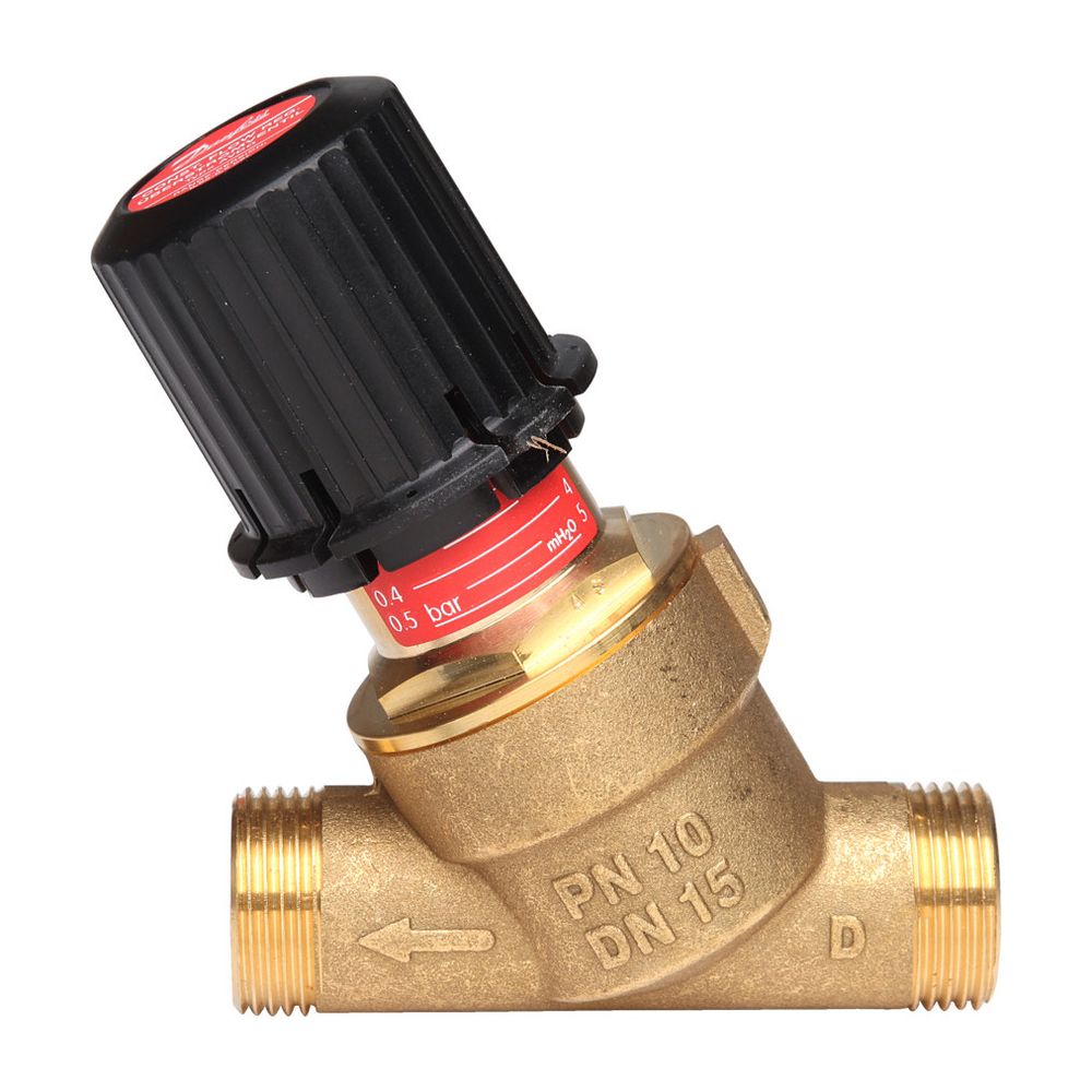 Danfoss Überströmventil AVDO, DN 15, G 3/4" AG, Durchgangsausführung, mit AG für Klem... DANFOSS-003L6020 5702420018027 (Abb. 5)