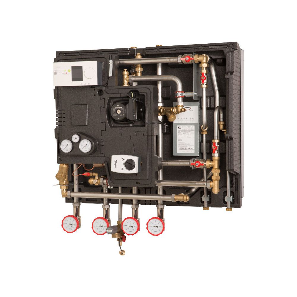Danfoss Hausstation Termix Compact 28 VX-FI Typ 2, Heizleistung 57kW, mit ECL310/A237... DANFOSS-144H3741 5715628244563 (Abb. 3)