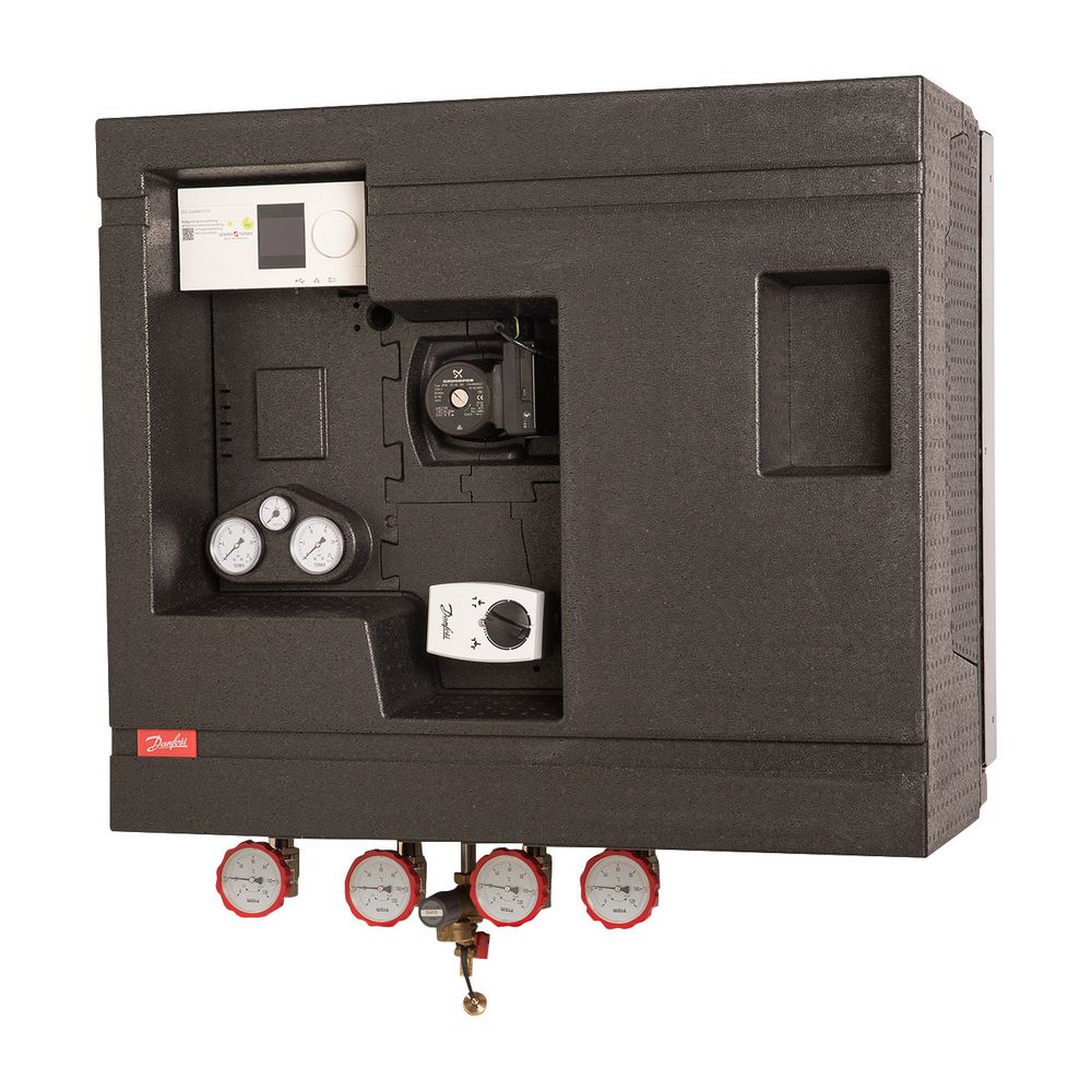 Danfoss Hausstation Termix Compact 28 VX-FI Typ 2, Heizleistung 57kW, mit ECL310/A237... DANFOSS-144H3741 5715628244563 (Abb. 4)