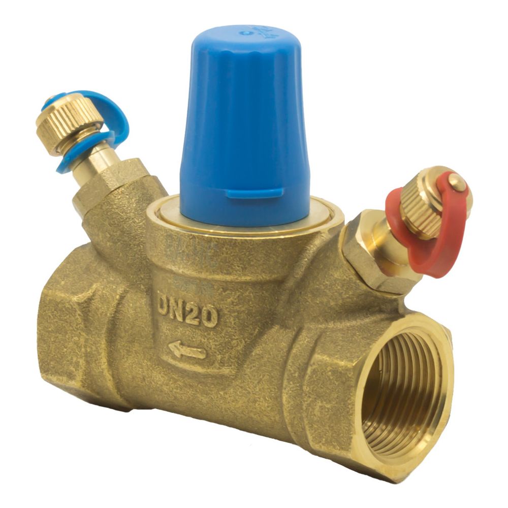 Danfoss Strangventil RA-HC, DN 15, mit Messnippel, G 1/2", 2,8m3/h, Messing... DANFOSS-003Z3931 5702420125947 (Abb. 5)