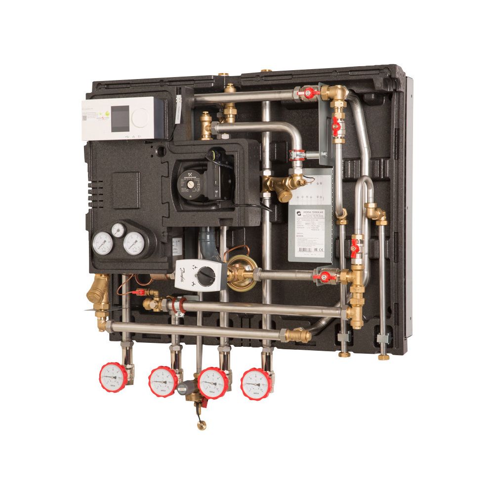 Danfoss Hausstation Termix Compact 28 VX-FI Typ 2, Heizleistung 56kW, mit ECL310/A237... DANFOSS-144H2001 5706561207456 (Abb. 3)