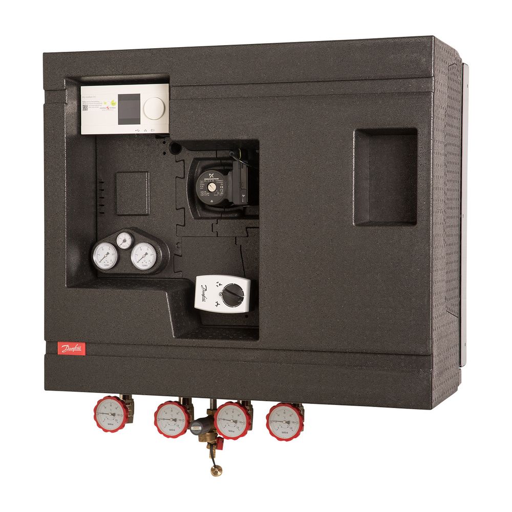 Danfoss Hausstation Termix Compact 28 VX-FI Typ 2, Heizleistung 56kW, mit ECL310/A237... DANFOSS-144H2001 5706561207456 (Abb. 4)