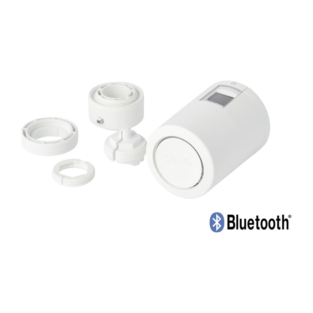 Danfoss Heizkörperthermostat Eco 4-28 Grad C Bluetooth, PID, für RA und M30x1,5, 014... DANFOSS-014G1001 5702425143458 (Abb. 12)