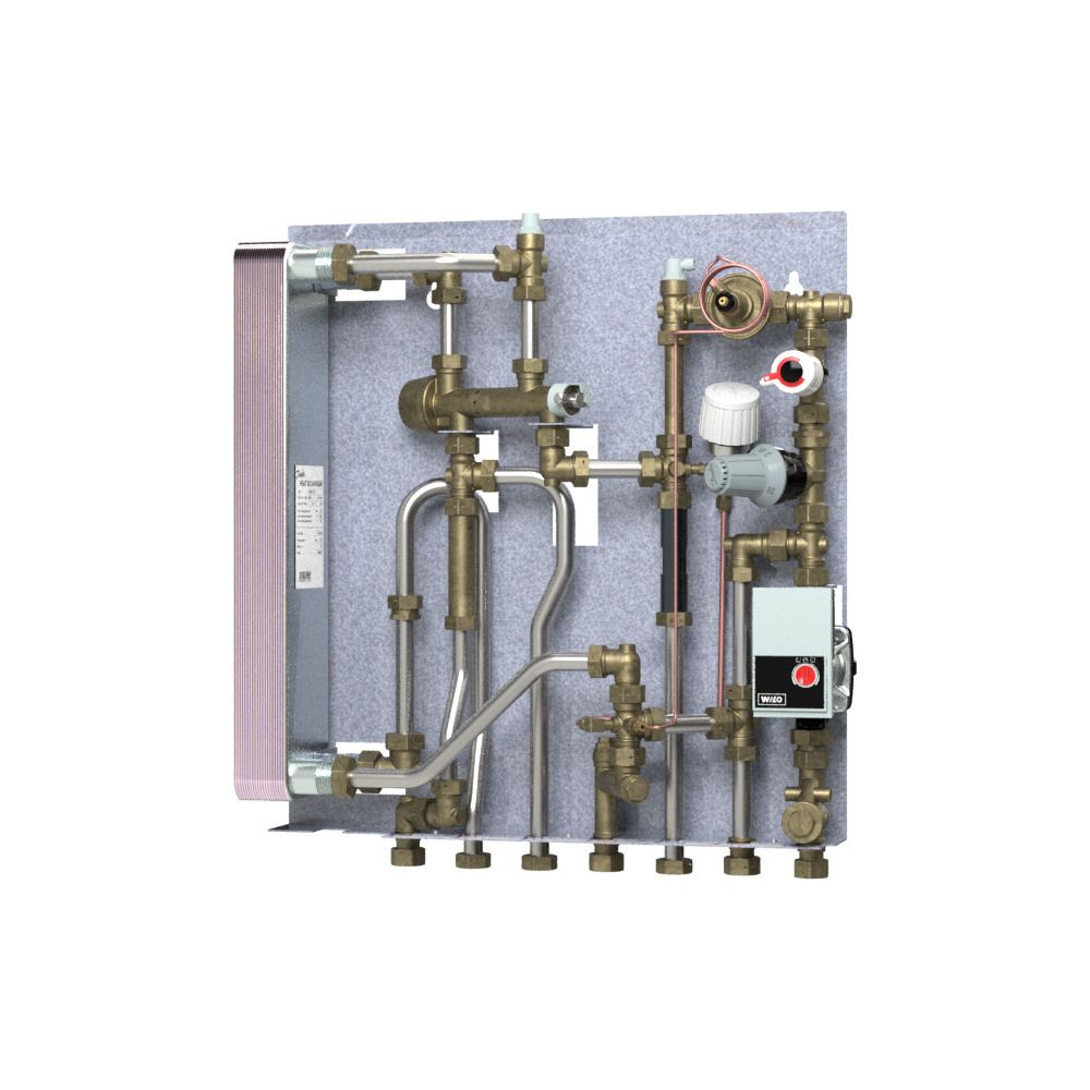 Danfoss Wohnungsstation AkvaVita MSS NT-Heizung, 58kW, 145B3032... DANFOSS-145B3032 5702424653767 (Abb. 6)