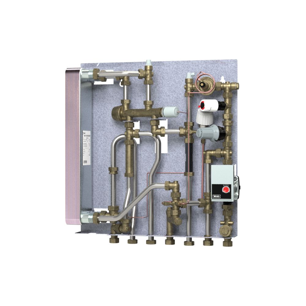Danfoss Wohnungsstation AkvaLux MSS NT-Heizung, 78kW, 145B3033... DANFOSS-145B3033 5702424653774 (Abb. 2)