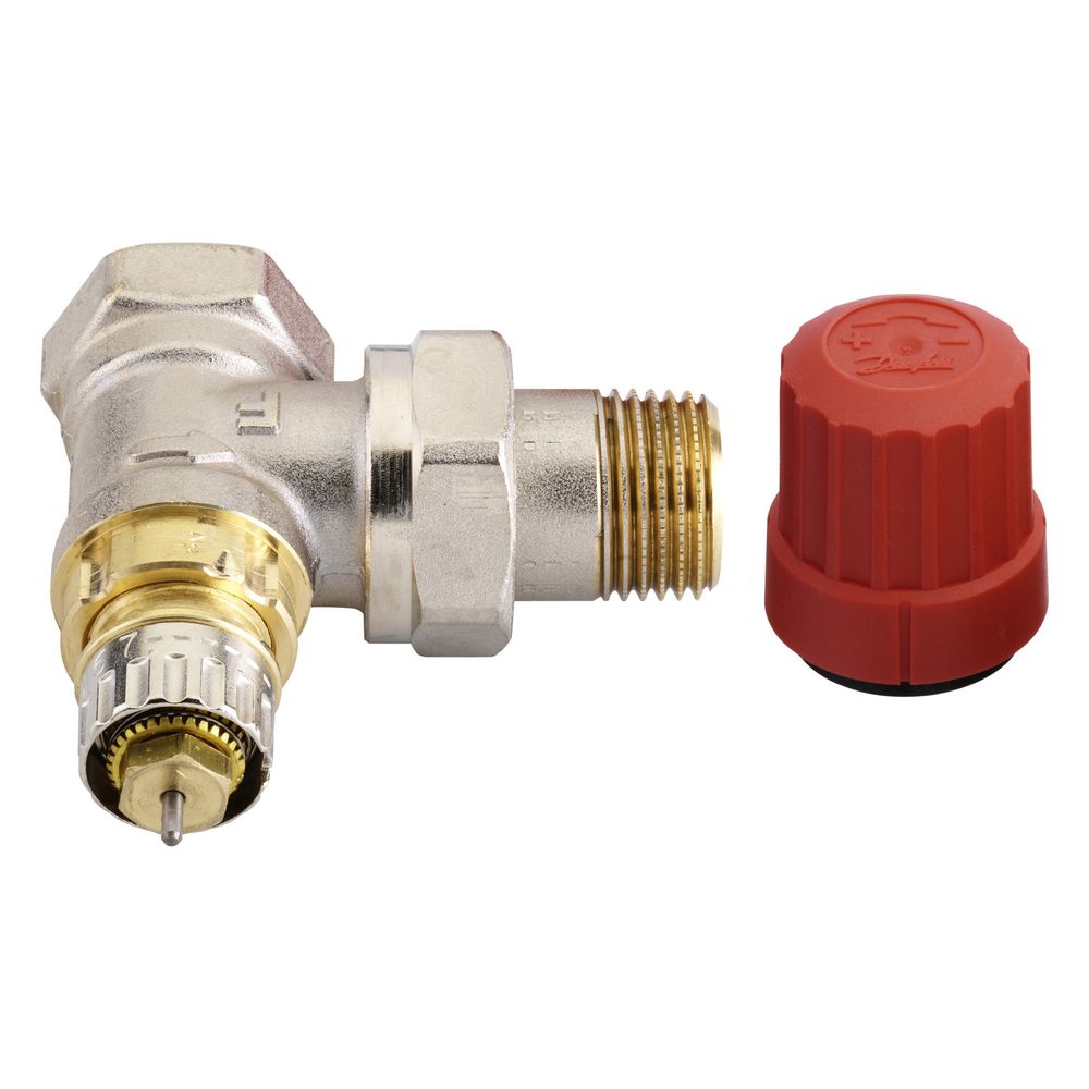 Danfoss Ventilgehäuse RA-N, DN 15, R 1/2", Eckausführung, vernickelt, 013G0013... DANFOSS-013G0013 5702420011646 (Abb. 6)