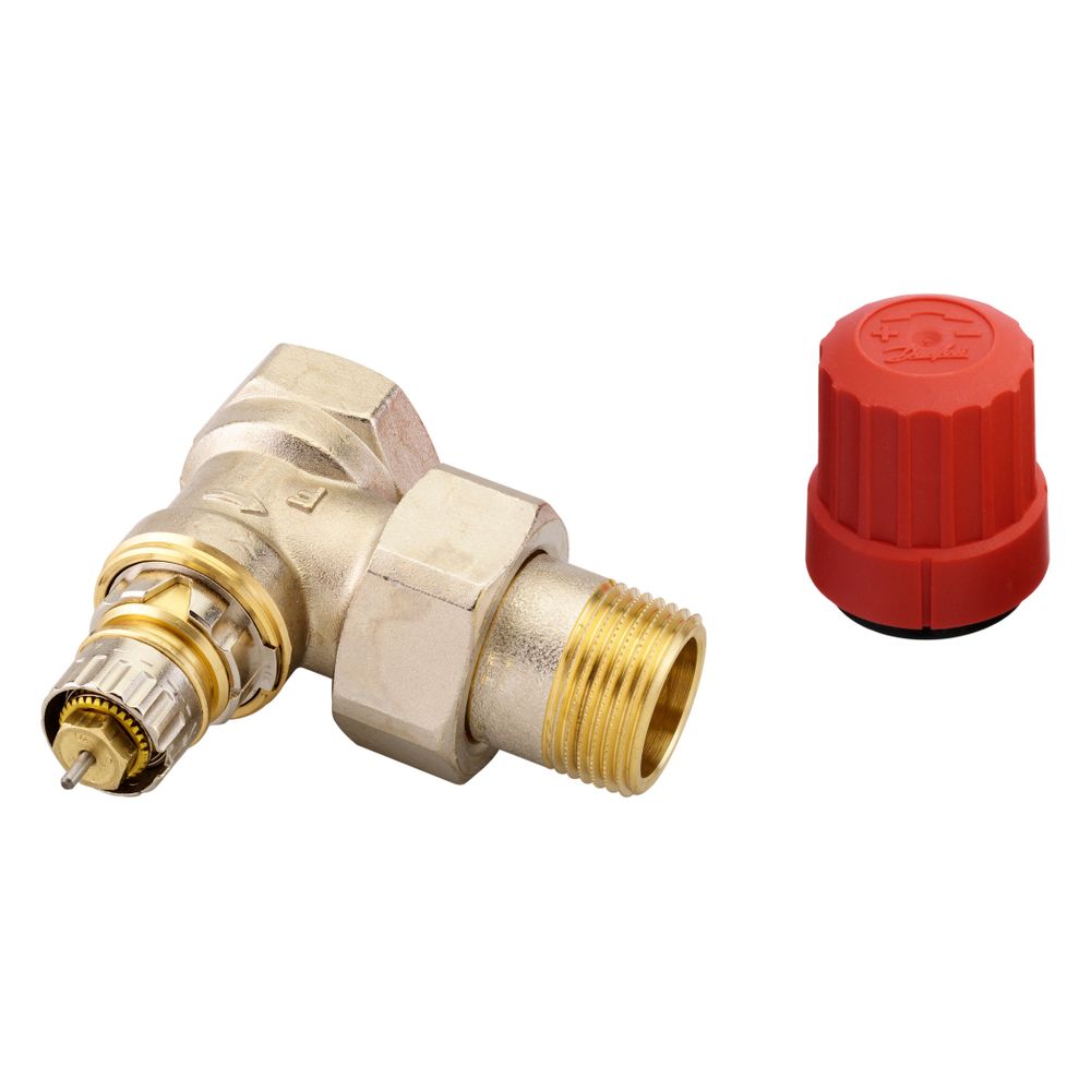 Danfoss Ventilgehäuse RA-N, DN 20, Rp 3/4", Eckausführung, vernickelt, 013G0015... DANFOSS-013G0015 5702420005249 (Abb. 4)