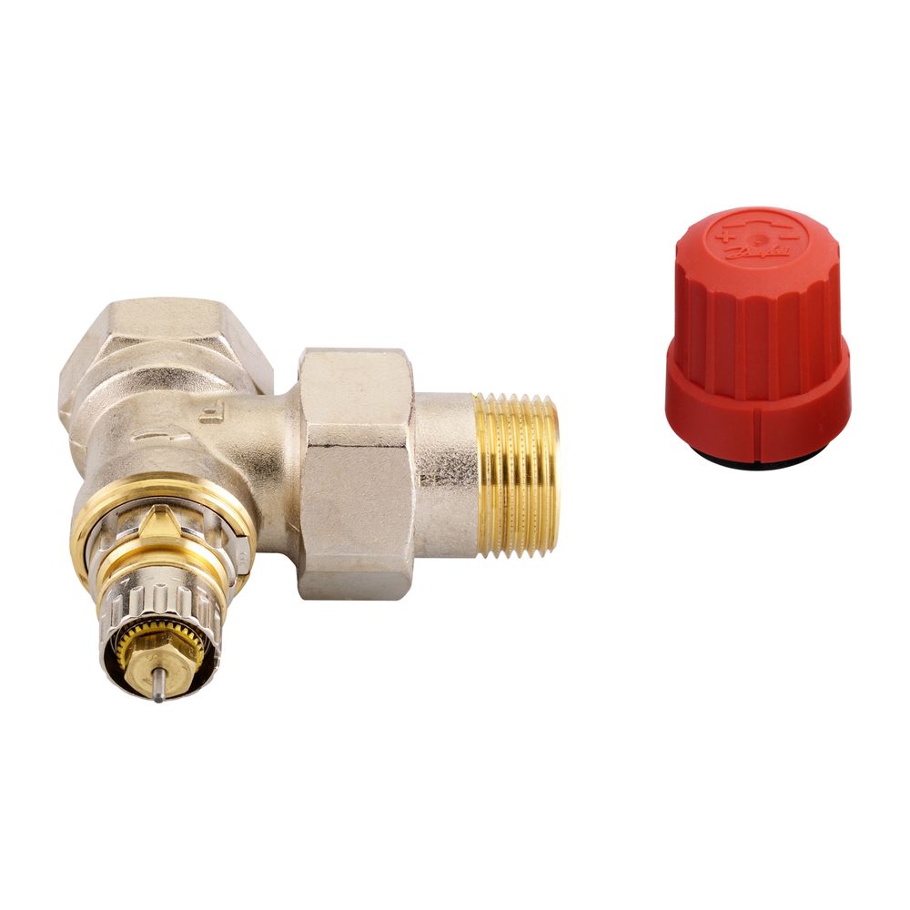 Danfoss Ventilgehäuse RA-N, DN 20, Rp 3/4", Eckausführung, vernickelt, 013G0015... DANFOSS-013G0015 5702420005249 (Abb. 3)