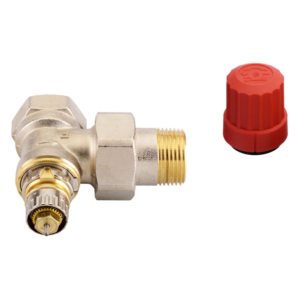 Danfoss Ventilgehäuse RA-N, DN 20, Rp 3/4", Eckausführung, vernickelt, 013G0015... DANFOSS-013G0015 5702420005249 (Abb. 6)