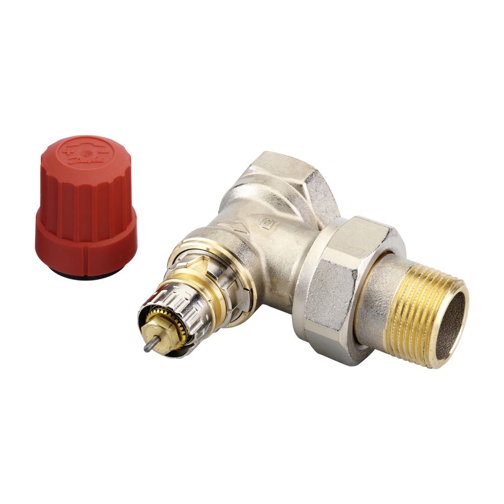 Danfoss Ventilgehäuse RA-N, DN 20, R 3/4", Eckausführung, matt vernickelt, 013G0035... DANFOSS-013G0035 5702420003276 (Abb. 4)