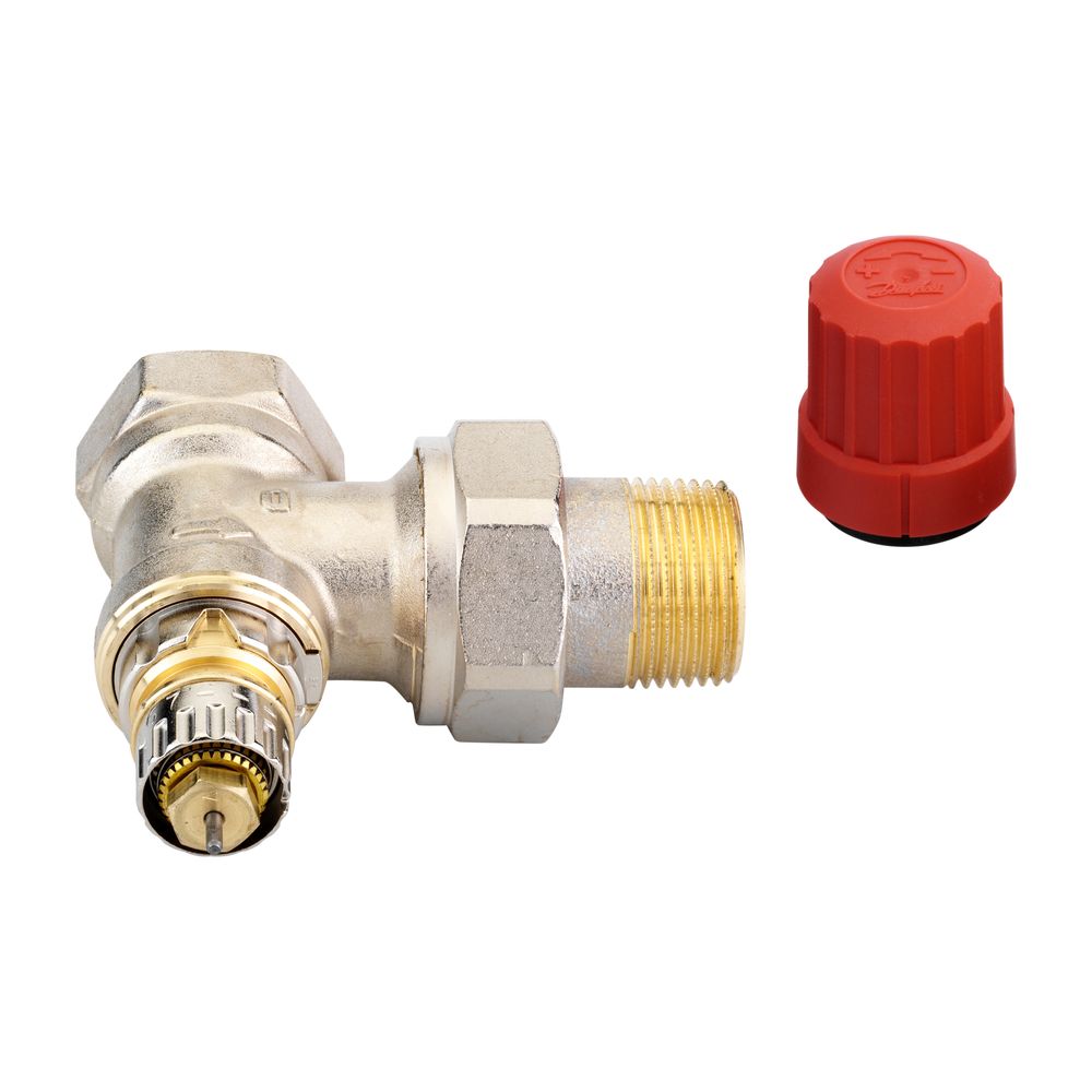 Danfoss Ventilgehäuse RA-N, DN 20, R 3/4", Eckausführung, matt vernickelt, 013G0035... DANFOSS-013G0035 5702420003276 (Abb. 3)