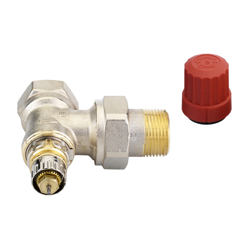 Danfoss Ventilgehäuse RA-N, DN 20, R 3/4", Eckausführung, matt vernickelt, 013G0035... DANFOSS-013G0035 5702420003276 (Abb. 6)