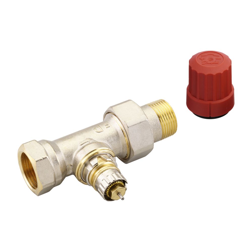 Danfoss Ventilgehäuse RA-N, DN 20, R 3/4", Durchgangsausführung, matt vernickelt, 013... DANFOSS-013G0036 5702420007496 (Abb. 5)