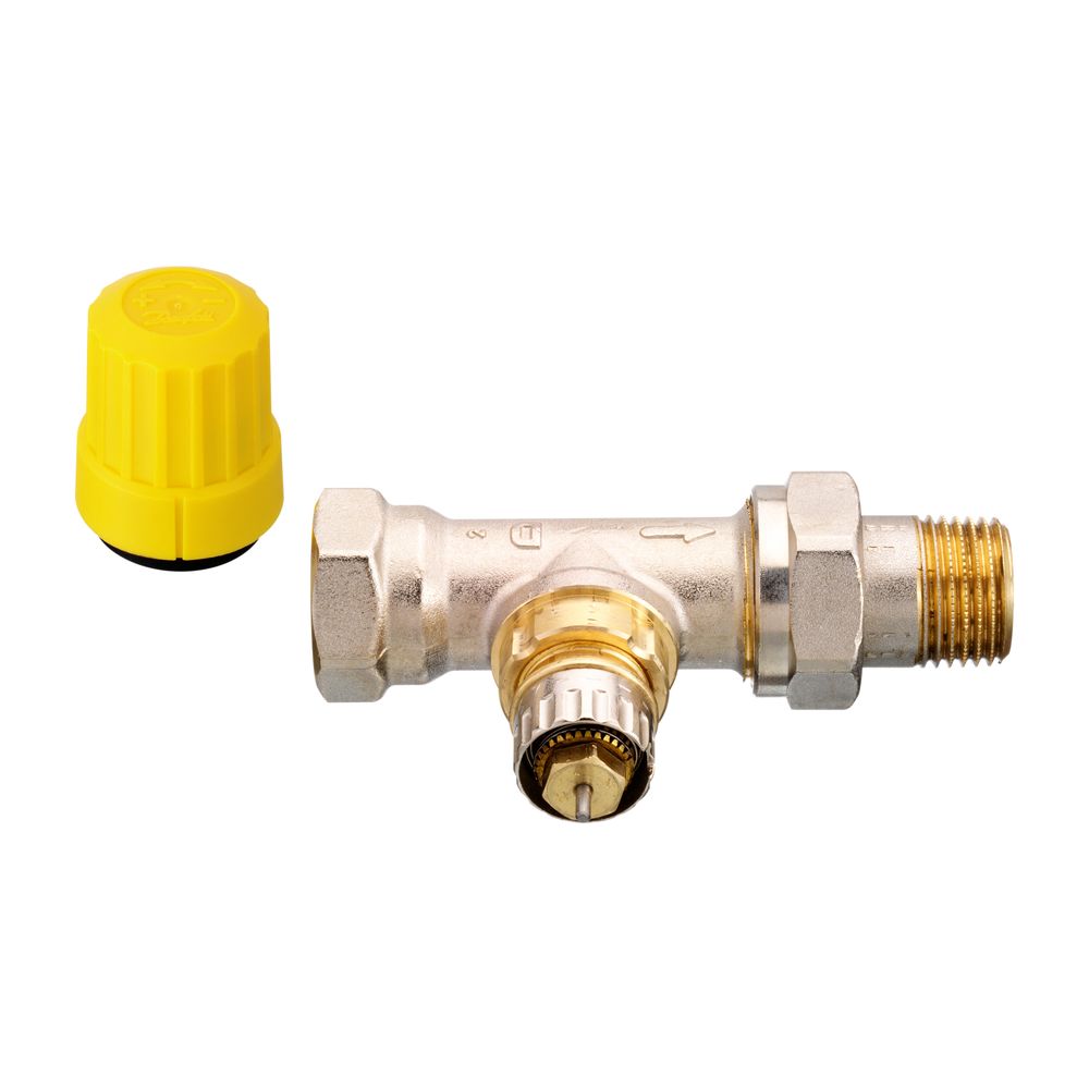 Danfoss Ventilgehäuse RA-UN, DN 15, R 1/2", Durchgangsausführung, matt vernickelt, 01... DANFOSS-013G3004 5702421034521 (Abb. 3)