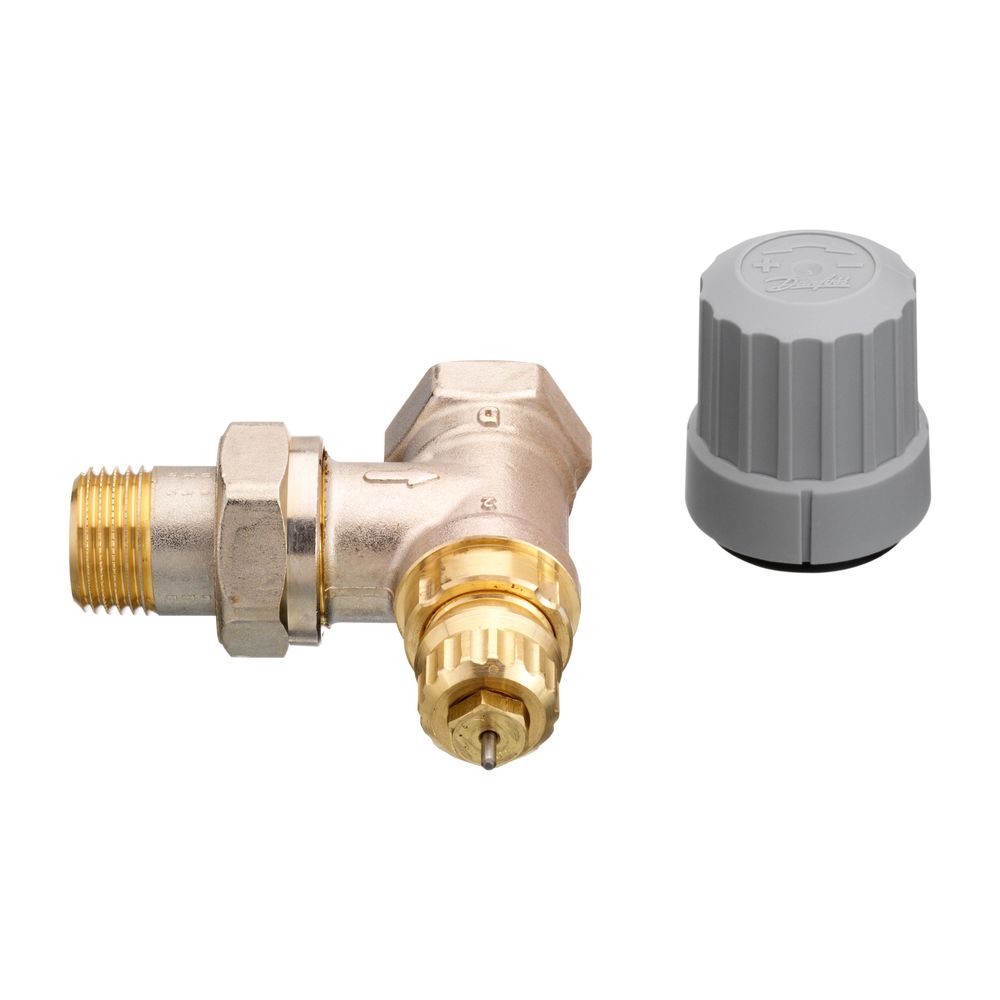 Danfoss Ventilgehäuse RA-FN, DN 15, R 1/2", Eckausführung, Einbau in den Rücklauf, ve... DANFOSS-013G3227 5702420016870 (Abb. 3)