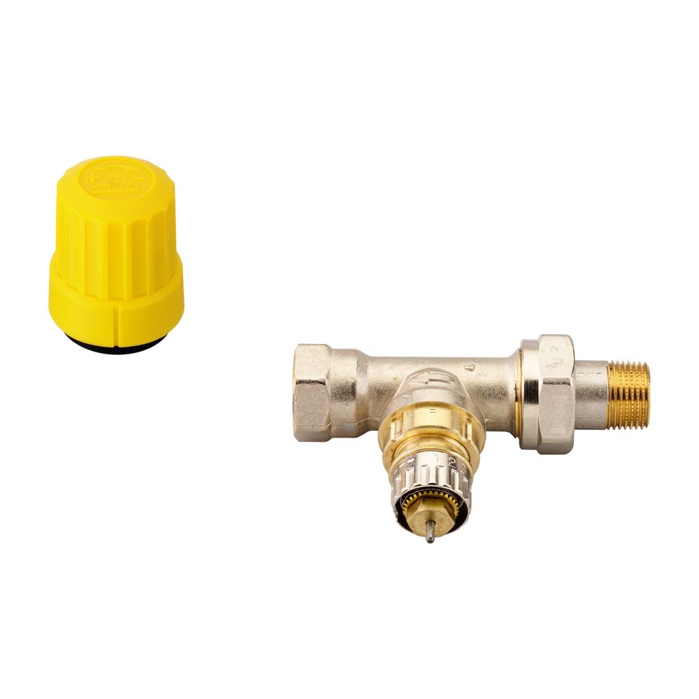 Danfoss Ventilgehäuse RA-UR, DN 10, R 3/8", Durchgangsausführung, matt vernickelt, 01... DANFOSS-013G3298 5702420003955 (Abb. 3)