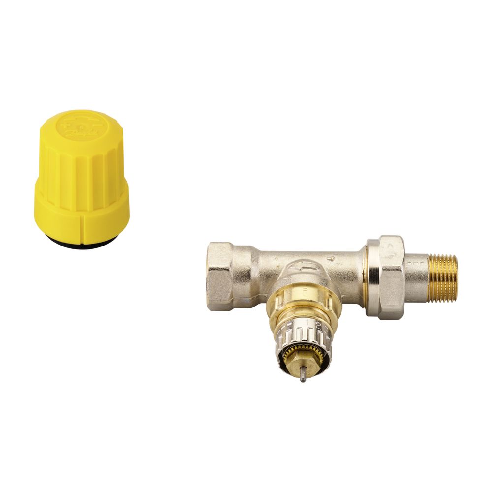 Danfoss Ventilgehäuse RA-UR, DN 10, R 3/8", Durchgangsausführung, matt vernickelt, 01... DANFOSS-013G3298 5702420003955 (Abb. 6)