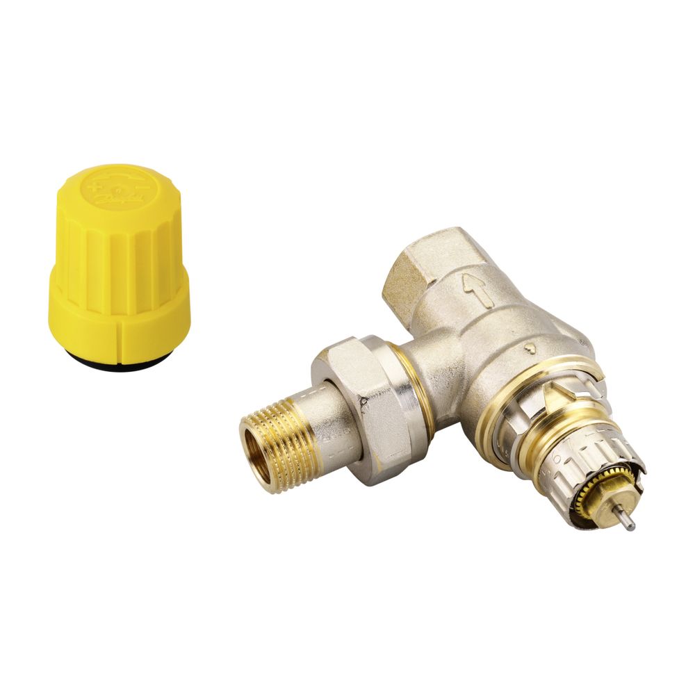 Danfoss Ventilgehäuse RA-UR, DN 10, R 3/8", Eckausführung, matt vernickelt, 013G3299... DANFOSS-013G3299 5702420000244 (Abb. 4)