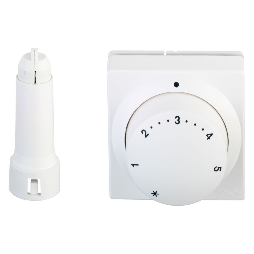Danfoss Fühlerelement RA 5062 Ferneinstellelement 2, Reinweiß, 013G5062... DANFOSS-013G5062 5702421034576 (Abb. 3)