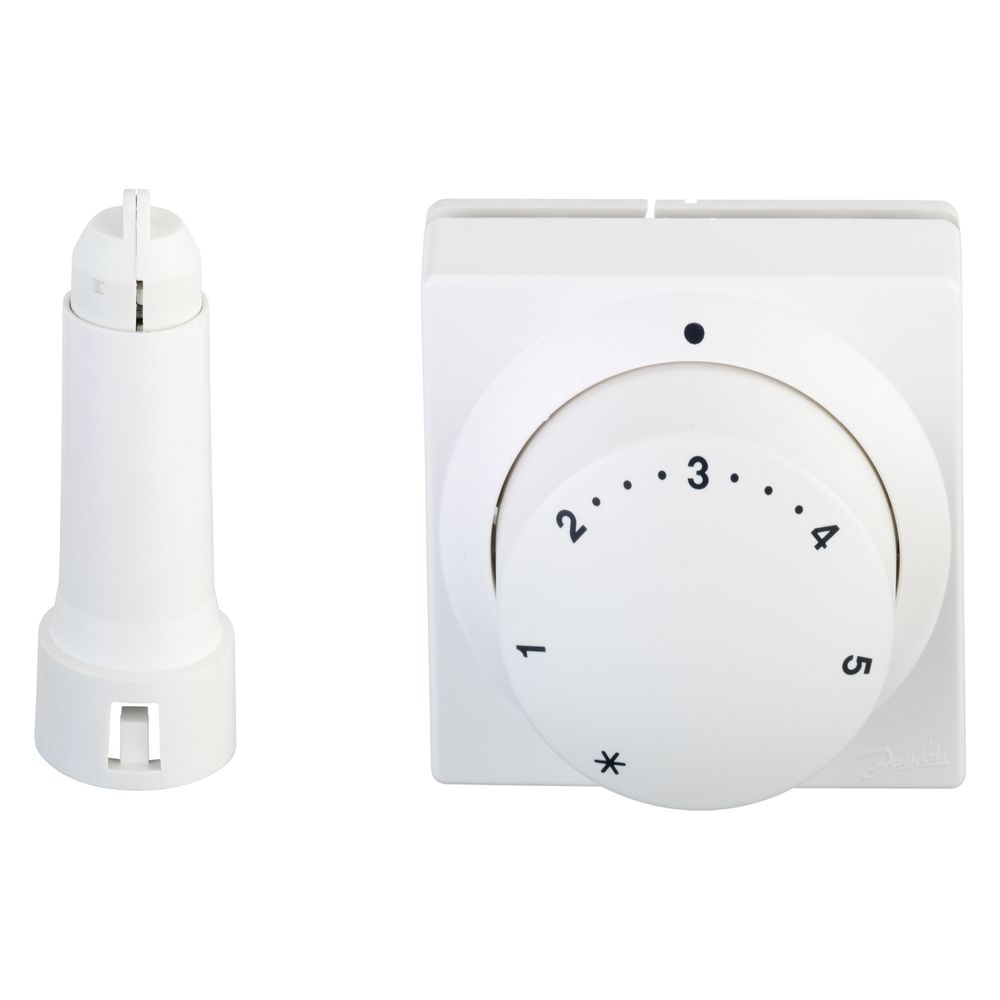 Danfoss Fühlerelement RA 5065 Ferneinstellelement 5, Reinweiß, 013G5065... DANFOSS-013G5065 5702421034590 (Abb. 3)
