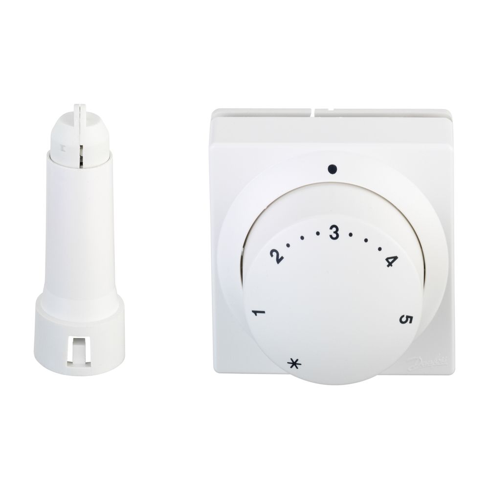 Danfoss Fühlerelement RA 5068 Ferneinstellelement 8, Reinweiß, 013G5068... DANFOSS-013G5068 5702421034583 (Abb. 3)