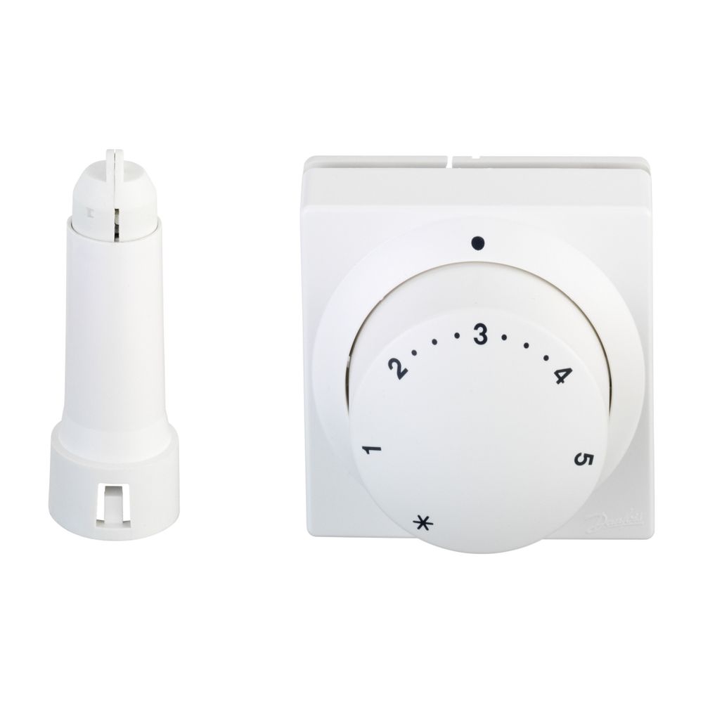 Danfoss Fühlerelement RA 5068 Ferneinstellelement 8, Reinweiß, 013G5068... DANFOSS-013G5068 5702421034583 (Abb. 6)