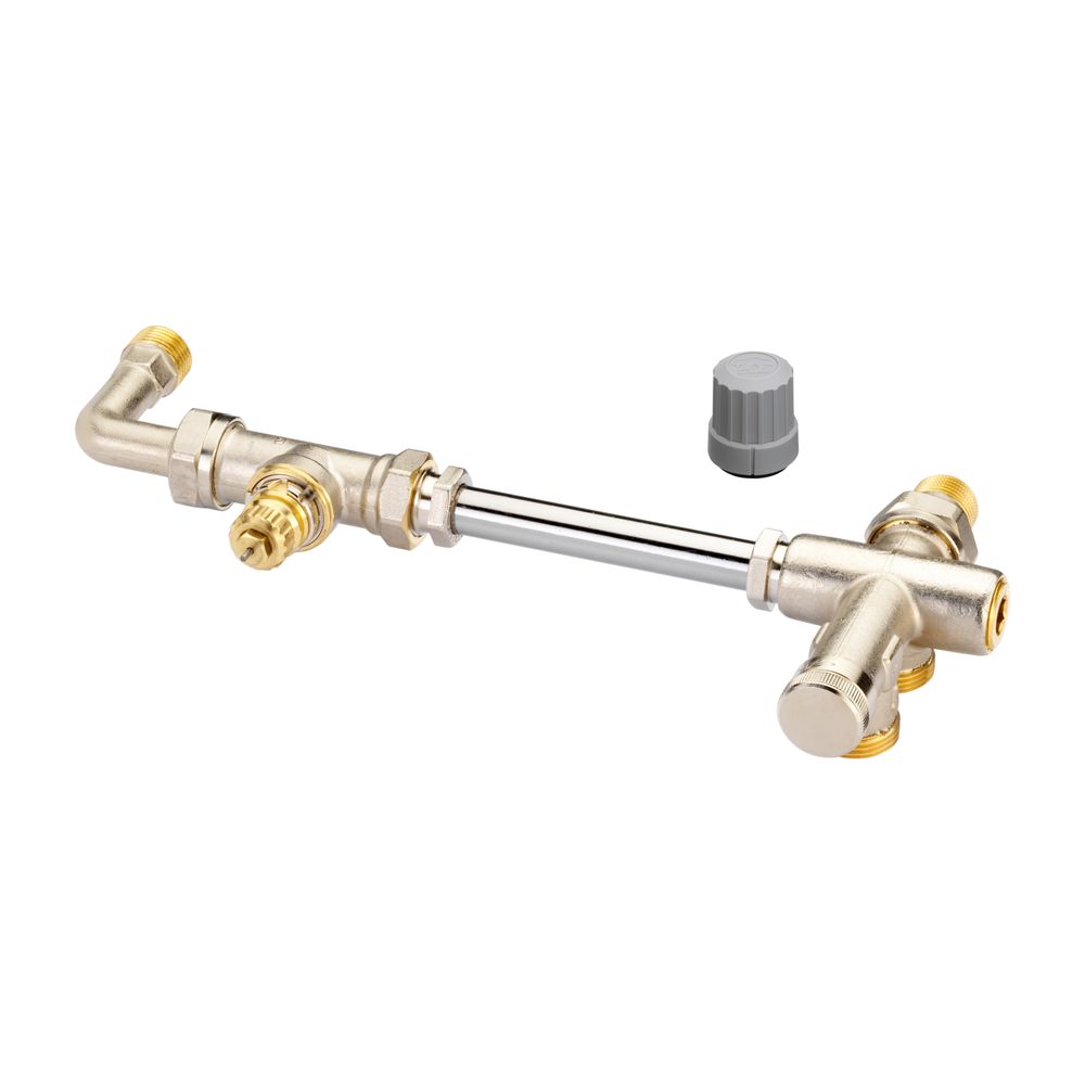 Danfoss Steigrohrventil für 1-Rohranlagen Set RA-KEW, Heizkörper R 1/2", Anlage G 3/4... DANFOSS-013G3343 5702420031767 (Abb. 3)