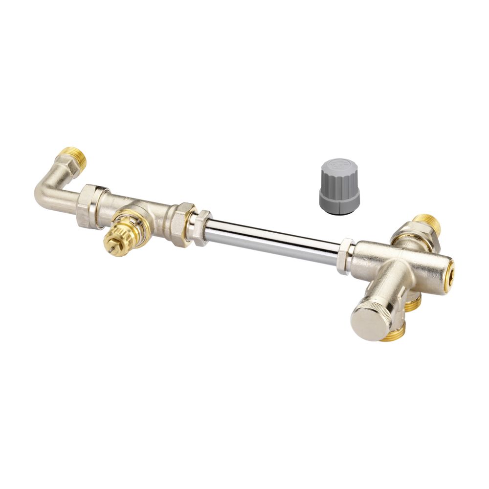 Danfoss Steigrohrventil für 1-Rohranlagen Set RA-KEW, Heizkörper R 1/2", Anlage G 3/4... DANFOSS-013G3343 5702420031767 (Abb. 6)