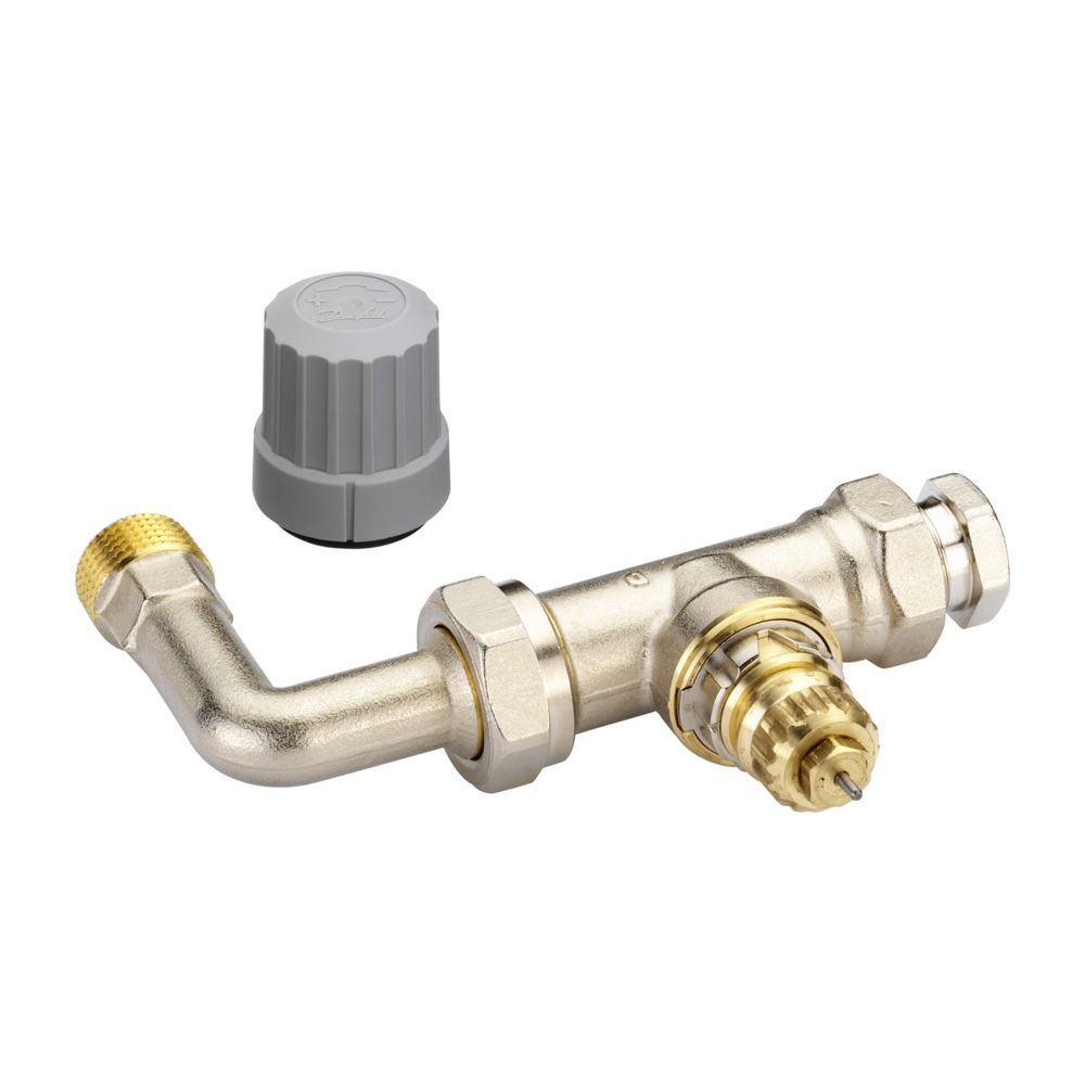Danfoss Ventilgehäuse RA-KE Durchgangsausführung mit Bogen, R 1/2", 013G3362... DANFOSS-013G3362 5702420031781 (Abb. 4)