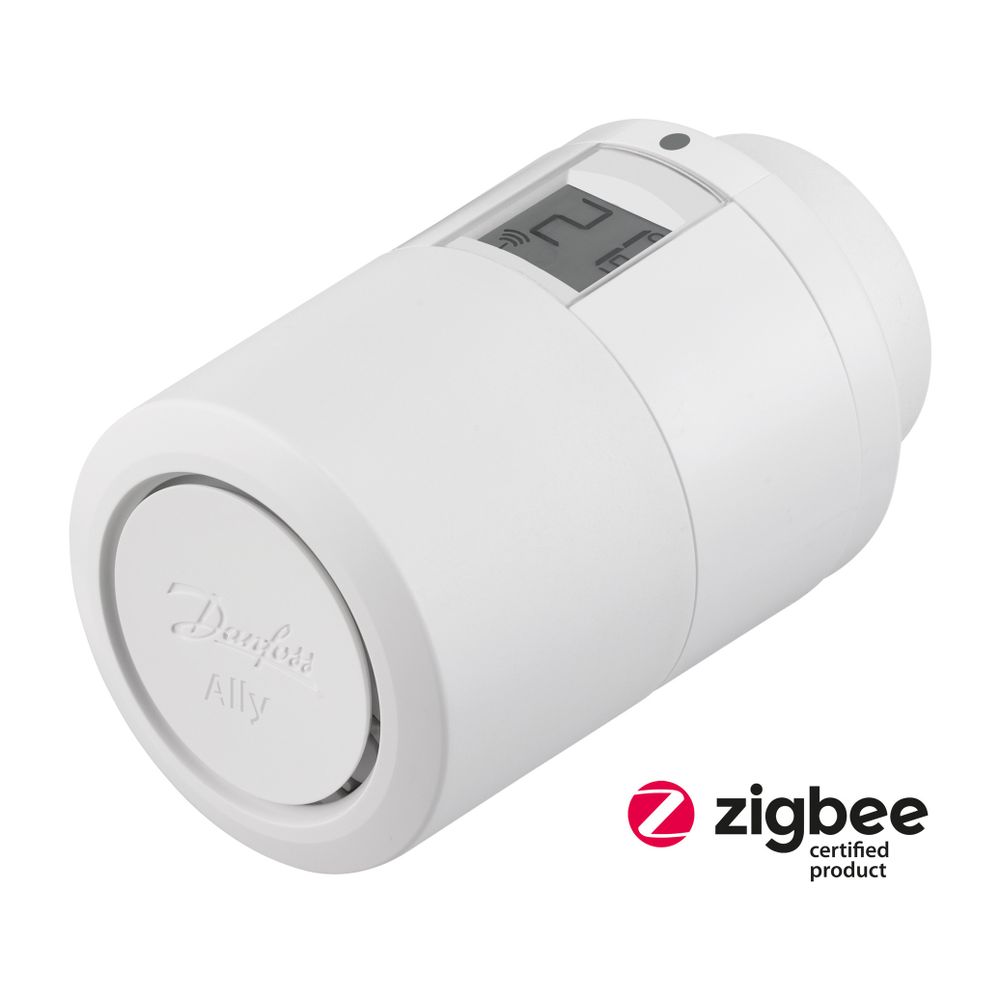 Danfoss Thermostat Ally elektronisch, ZigBee, 5-35 Grad C, PID-Regler, für RA und M3... DANFOSS-014G2420 5702425245008 (Abb. 12)