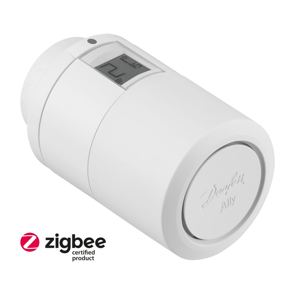 Danfoss Thermostat Ally elektronisch, ZigBee, 5-35 Grad C, PID-Regler, für RA und M30... DANFOSS-014G2420 5702425245008 (Abb. 7)