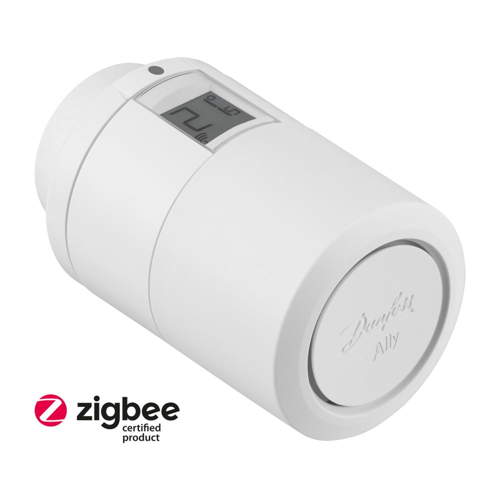 Danfoss Thermostat Ally elektronisch, ZigBee, 5-35 Grad C, PID-Regler, für RA und M3... DANFOSS-014G2420 5702425245008 (Abb. 14)