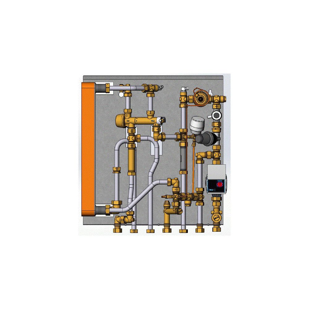 Danfoss Wohnungsstation AkvaLux MSS NT-Heizung, 78kW, 145B3033... DANFOSS-145B3033 5702424653774 (Abb. 7)