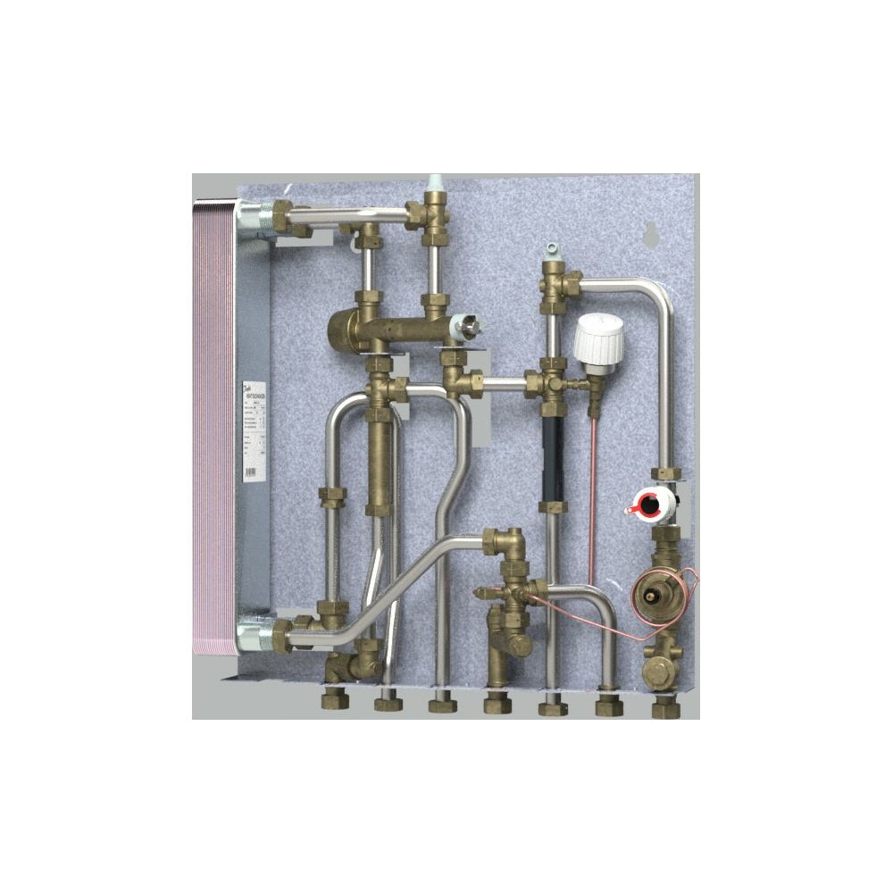 Danfoss Wohnungsstation AkvaLux FSS HT-Heizung, 78kW, 145B2058... DANFOSS-145B2058 5702424653699 (Abb. 6)
