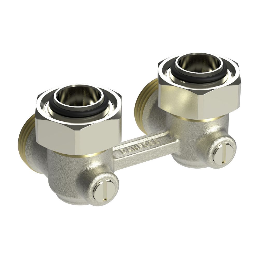 Danfoss Universalverschraubung RLV-KB für Ventil-Heizkörper, Heizkörper G 3/4", Eckau... DANFOSS-003L0393 5714279001150 (Abb. 2)
