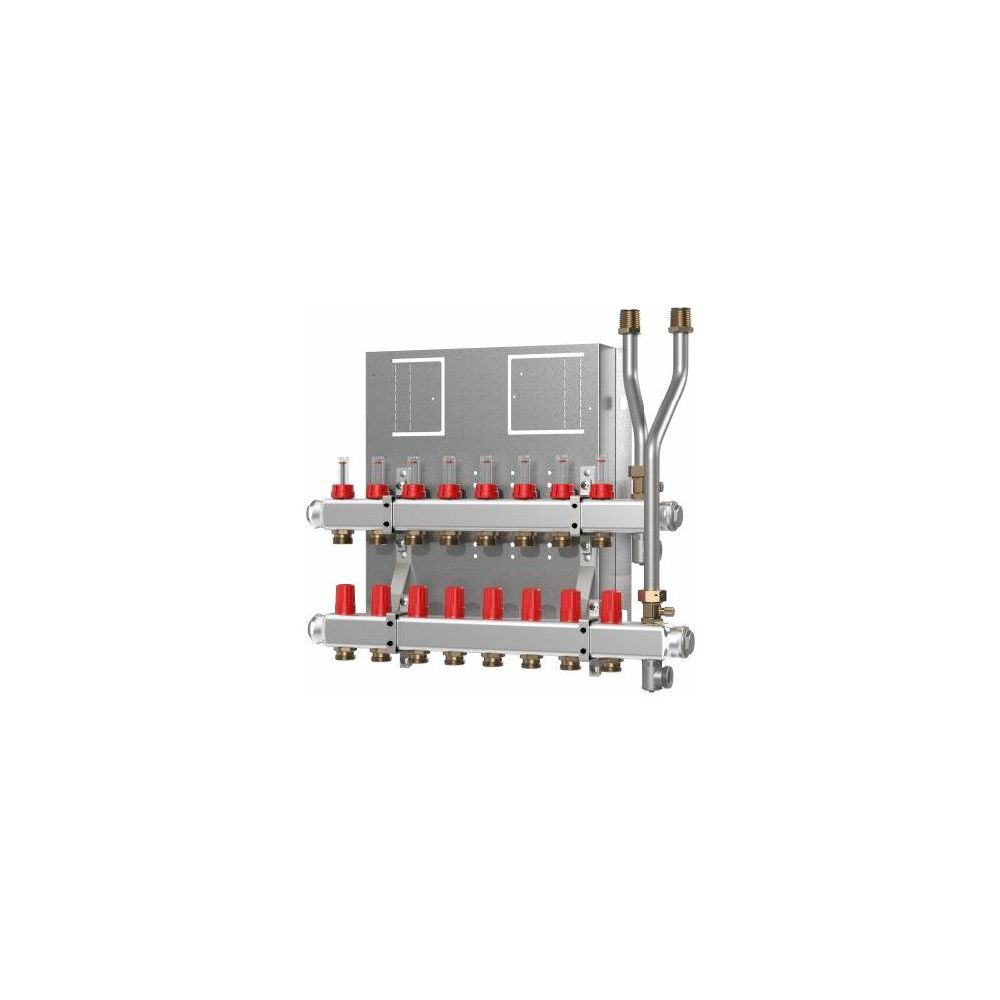 Danfoss FBH-Verteiler SG-8 8 Kreise, mit Durchflussanzeige... DANFOSS-145H0358 5702428525305 (Abb. 2)