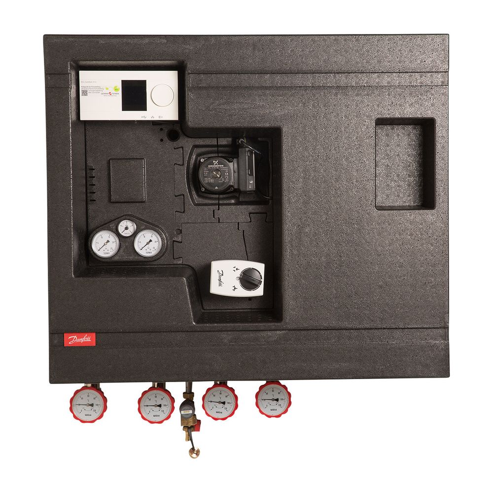 Danfoss Hausstation Termix Compact 28 VX-FI Typ 1, Heizleistung 35kW, mit ECL310/A237... DANFOSS-144H2000 5706561207449 (Abb. 2)