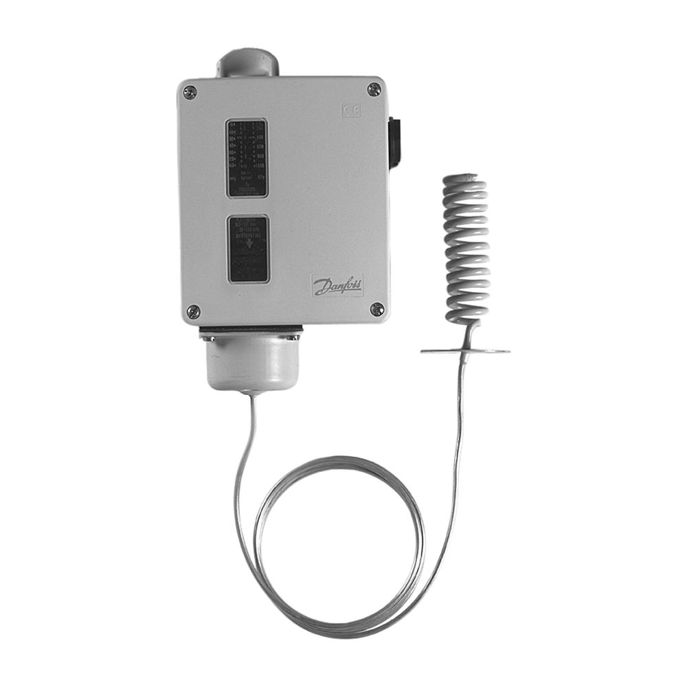 Danfoss Thermostat RT 140, 15-45 Grad C, Länge 2m Kapillarrohr, mit Fühlerspirale, ... DANFOSS-017-523666 5702423120901 (Abb. 2)