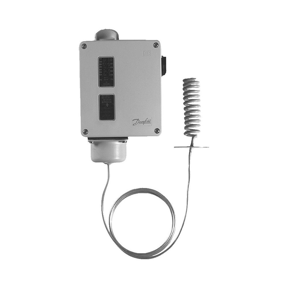 Danfoss Thermostat RT 140, 15-45 Grad C, Länge 2m Kapillarrohr, mit Fühlerspirale, ... DANFOSS-017-523666 5702423120901 (Abb. 4)