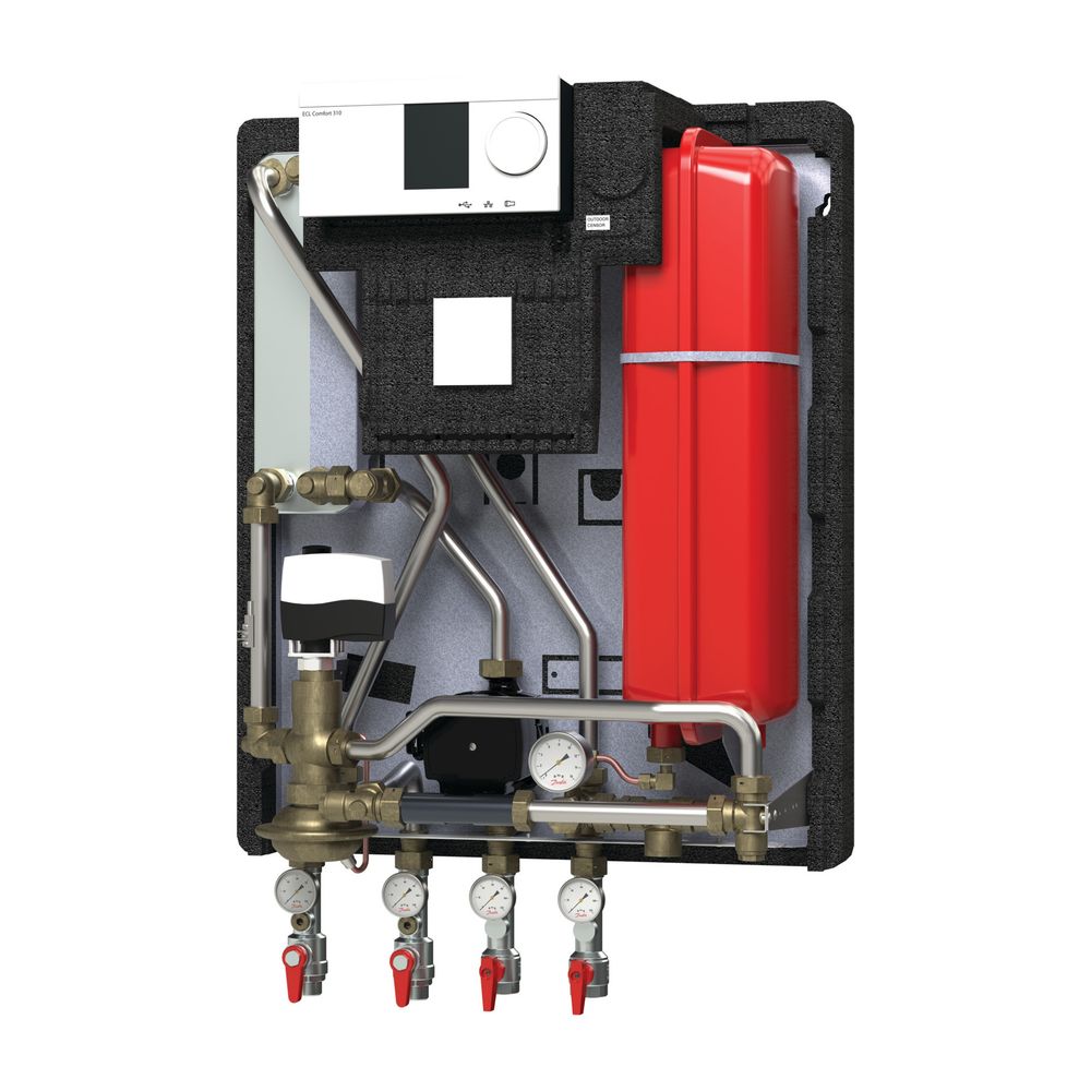 Danfoss Hausstation VXe Solo H Typ 1, Heizleistung 20kW, ECL310/A237... DANFOSS-145F4440 5702424284879 (Abb. 3)