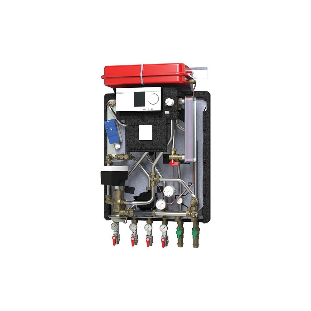 Danfoss Hausstation Akva Lux II VXe H1W1, Heizleistung 20kW, TWW-Leistung 35kW, mit A... DANFOSS-145F0595 5702424536442 (Abb. 4)