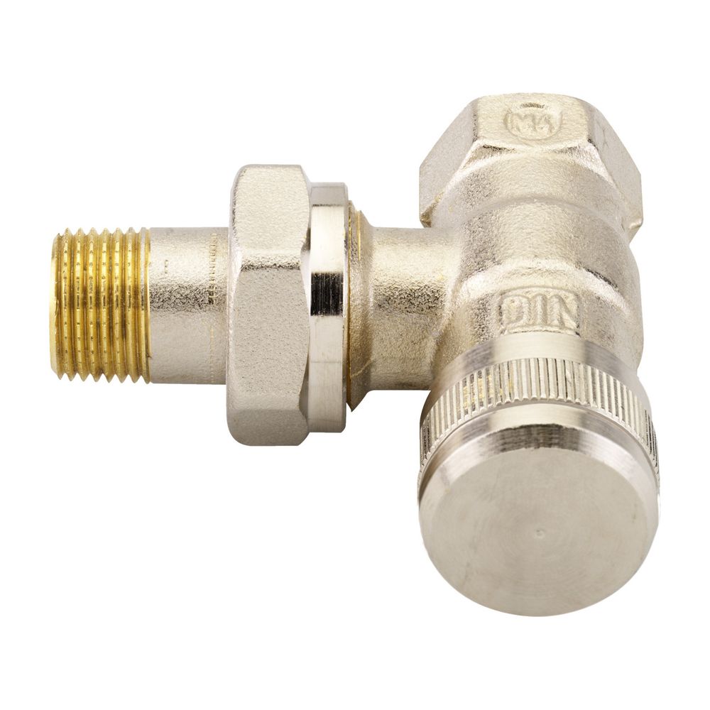 Danfoss Rücklaufverschraubung RLV 10, R 3/8", Eckausführung, vernickelt, 003L0141... DANFOSS-003L0141 5702420030975 (Abb. 4)