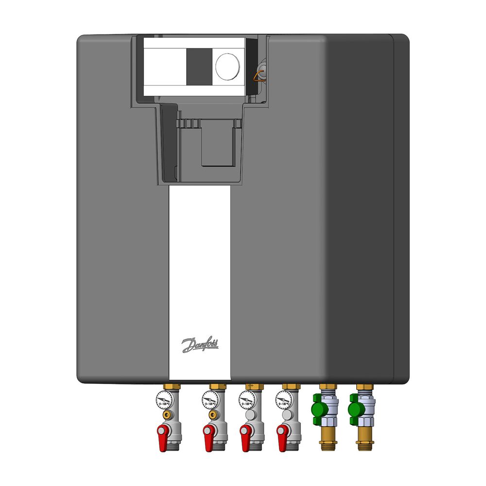 Danfoss Hausstation Akva Lux II Se Typ 3, Heizleistung 20kW, TWW-Leistung 21kW, A230... DANFOSS-145B5192 5702424600730 (Abb. 4)