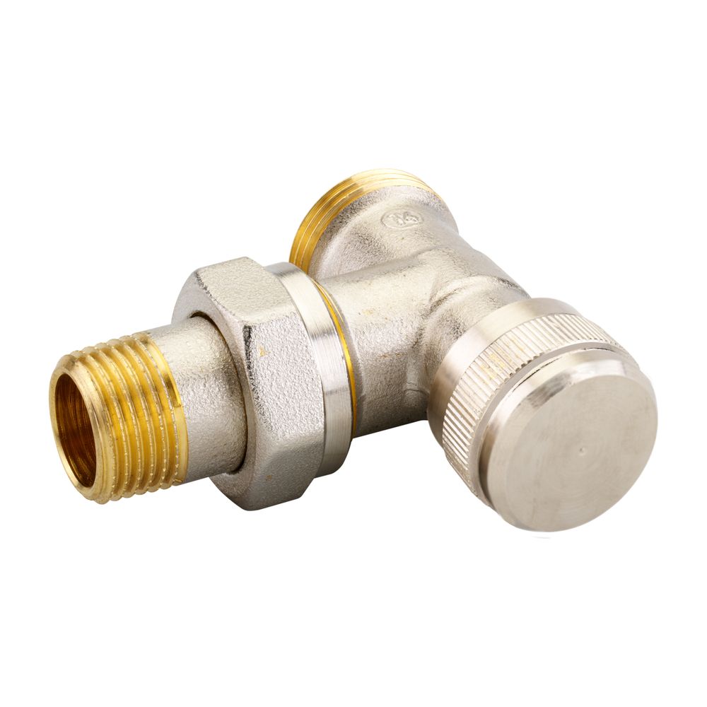Danfoss Rücklaufverschraubung RLV 15, G 3/4" AG, Eckausführung, vernickelt, 003L0363... DANFOSS-003L0363 5702420048345 (Abb. 2)